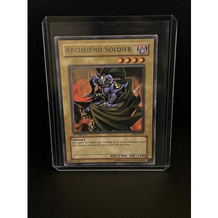 Archfiend Soldier - DCR-057 - Rare - 1st Edition Dark Crisis Yu-Gi-Oh Trading Ca
