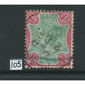 india stamps sg105 SG 105 used