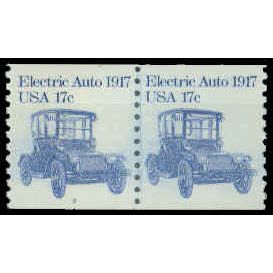 1906 17c Electric Auto Very Fine MNH Dry Gum CNP Left 2 G0372