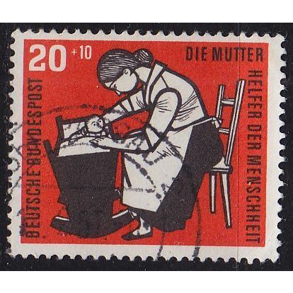 GERMANY BUND [1956] MiNr 0245 ( O/used )