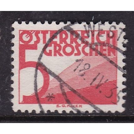 Austria 1925 Postage Due 5g Fine Used SG D593 VGC