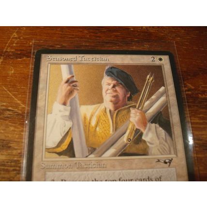 Magic The Gathering, MTG, 1-Cards, 1996, SEASONED TACTICIAN, nm