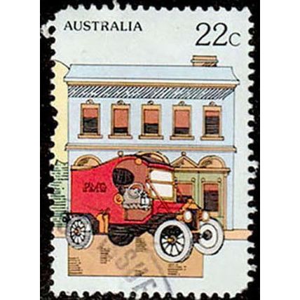 Australia 1980 National Stamp Week PMG Van 22c Used ms Stamp #3
