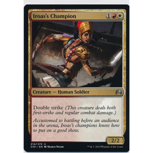 Magic the Gathering MTG Origins 214/272 Iroas's Champion