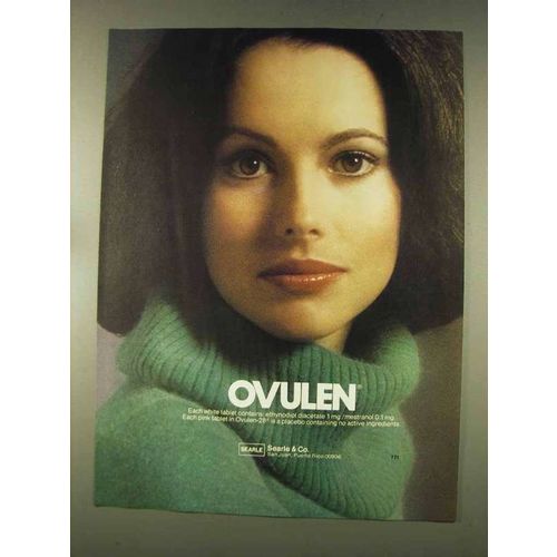 1977 Searle Ovulen Medicine Ad