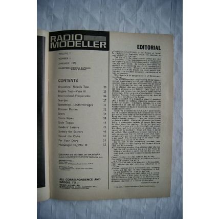 1972 Radio Modeller Magazine - January