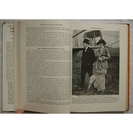 1949 Life and Times of Winston Churchill by Malcolm Thomson