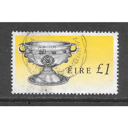 EIRE IRELAND DEFINITIVE CELTIC HERITAGE CHALICE £1 VALUE USED CDS