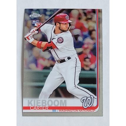 2019 Topps Chrome Kieboom Carter Rookie Card #22 in NM Condition