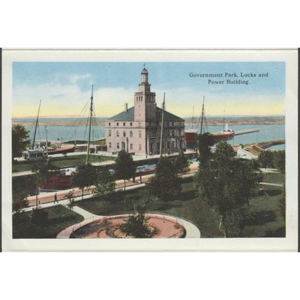 20 Souvenir Views of Sault Ste Marie, Michigan, 1916 - Postcard Views