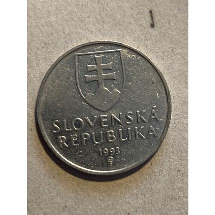Umlaufmünze Slowakei 2 Kronen 1993
