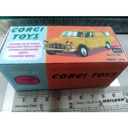 CORGI No450 Minivans empty hand crafted boxes