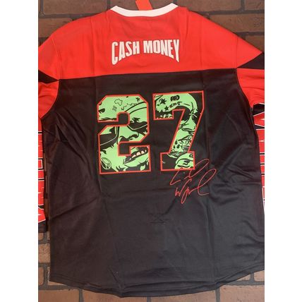 CASH MONEY Headgear Classics Hockey Red Jersey ~Never Worn~ XL XXL