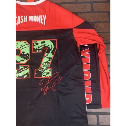 CASH MONEY Headgear Classics Hockey Red Jersey ~Never Worn~ XL XXL