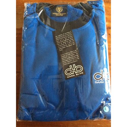 Nuttalls Oxford University Mens Crew Neck Sweatshirt Royal Blue Large 46" chest