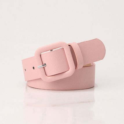 Simple Elegant Belt Women's Versatile Decorative Fashionable Chic Belt Female