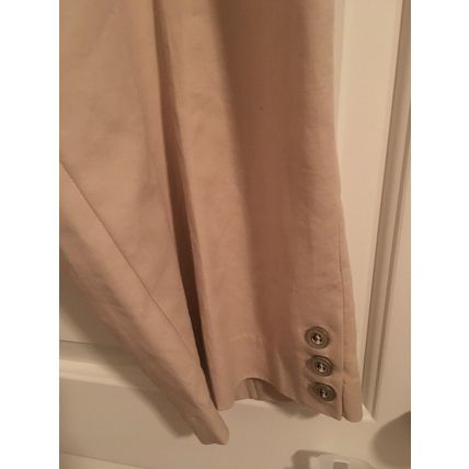 Roz & Ali Women's Plus Capri Pants Size 24 Beige