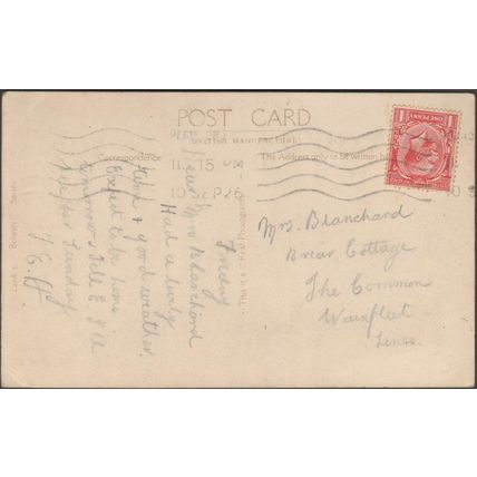 Boleyn Castle, Green Street, East Ham, London, 1926 - Lank's RP Postcard