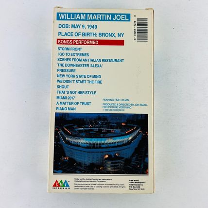 Billy Joel - Live at Yankee Stadium VHS Video Tape