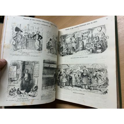 RARE* JULY-DEC 1911 PUNCH MAGAZINE BOUND VOLUME 141 ILLUSTRATED BOOK (P8)