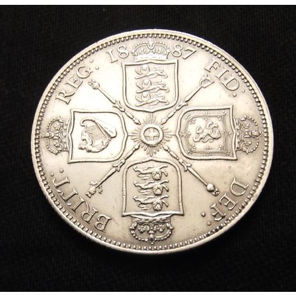 1887 VICTORIA Silver HALF CROWN to THREEPENCE 6 COIN SET exceptional grades