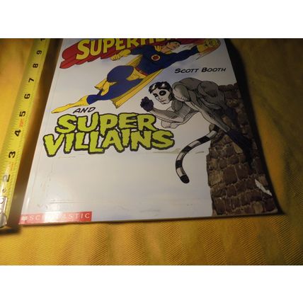 HOW To Draw SUPERHEROES by Scott Booth Softcover Book * 2003! $15.00 Shipped!!