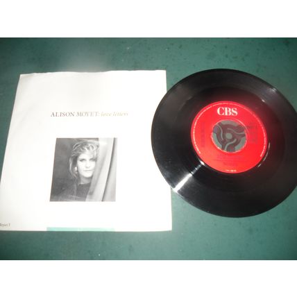 ALISON MOYET 7" SINGLE - LOVE LETTERS/THIS HOUSE