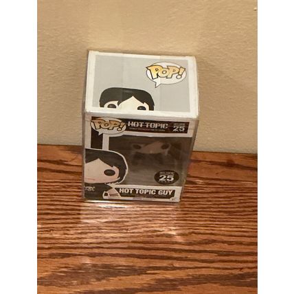 Funko Pop! Hot Topic Guy Exclusive Celebrating 25 Years Figure (Box & Protector)