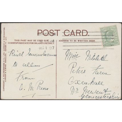 The Tower of London, 1907 - Hildesheimer Postcard
