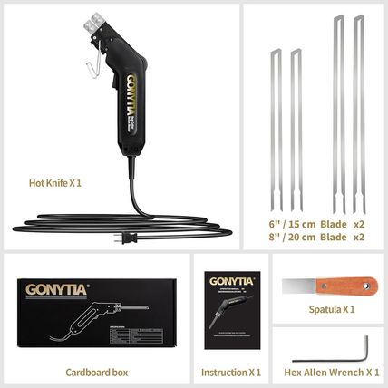 Hot Knife Foam Cutter, Innovative Pro Styrofoam Cutting Tool Kit with Foldable S
