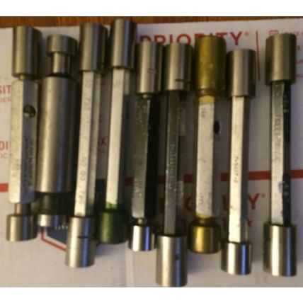 lot GO NO GO GAGE plug guage 812,857,766,771,810,815,812,859,777,787,  BO8-10