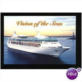 Royal Caribbean VISION OF THE SEAS Company Postcard