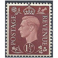 1937 SG464 1 1/2d.Red-Brown Unmounted Mint