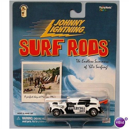 Johnny Lightning Surf Rods Cowabunga Boys - Carded