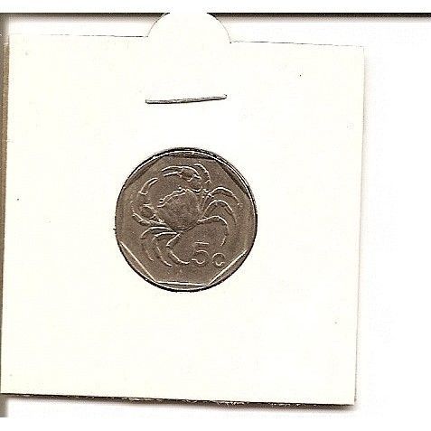 MALTA 5 CENT 1991