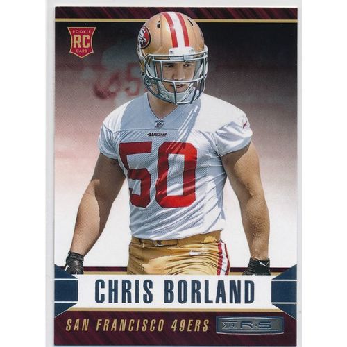 2014 Panini Rookies & Stars #120 Chris Borland RC San Francisco 49ers