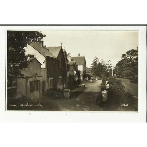 Wales CONWAY Beechwood Court Postcard by Photochrom (57265)