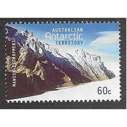 AAT 2013 60c 'MOUNTAINS - MAWSON ESCARPMENT' FINE USED (EBID68-258)