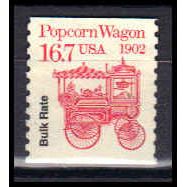Used 2261 16.7c Popcorn Wagon Very Fine W1025