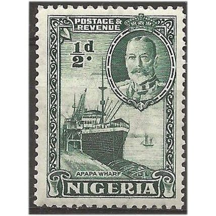 Nigeria 1936 SG34 1/2d Green Unmounted Mint .. ..