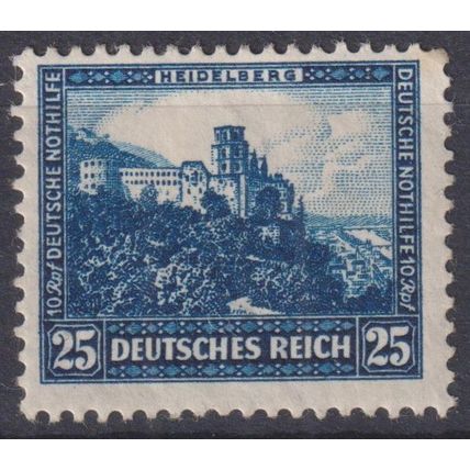 GERMANY 1931 Charity Stamps - Buildings Set M/Mint on 2 Scans. Hi Cat (p328)