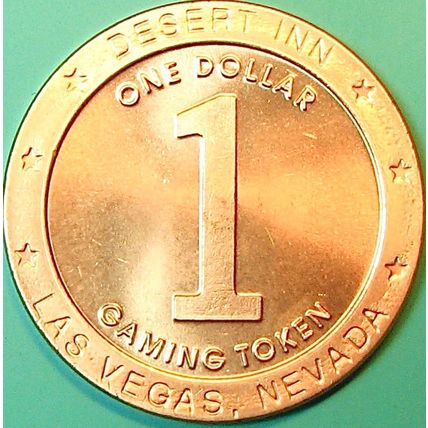 Desert Inn. $1 Casino Token. Las Vegas, NV. J79.