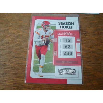 2021 Panini 3-Premium Cards, PATRICK MAHOMES, Chiefs