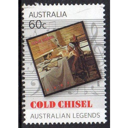 Australia 2013 Australian Legends of Music - Cold Chisel 60c Sheet Used