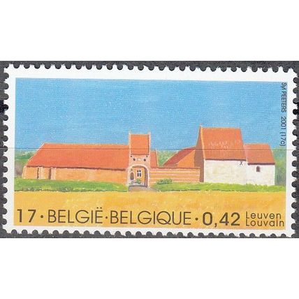 Belgique 2001 Michel 3069 Neuf ** Cote (2008) 1.00 € Grande ferme Louvain