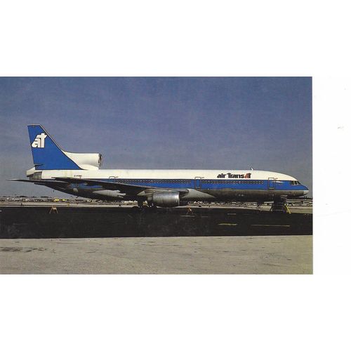 Air Transet Lockheed L1011 385 1 Tristar Aircraft Postcard (A24987)