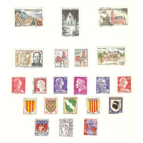 France page of 21 includes commemoratives and state shields