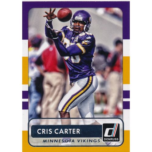 2015 Donruss Football 176 Cris Carter Minnesota Vikings