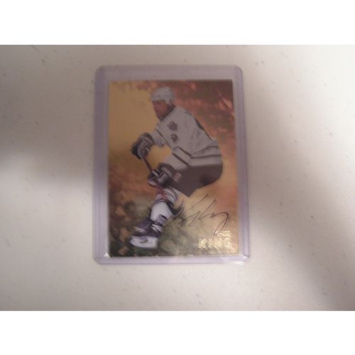 Kris King 1998/99 Be A Player AUTOGRAPH NO. 288