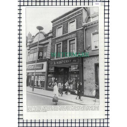 (7889) E Winpenny Ltd / Cattanea Jeweller Stockton On Tees - Cutting